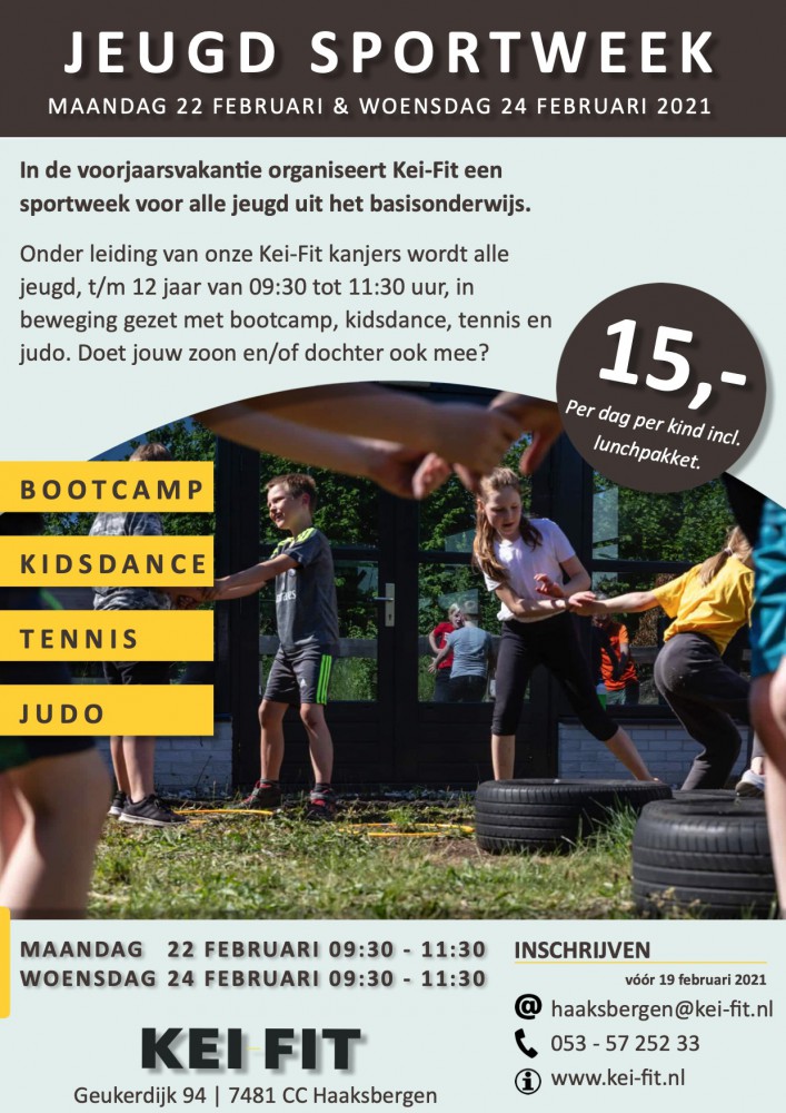 Jeugd Sportweek 2021 Basisschool Los Hoes